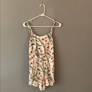 Super cute floral romper